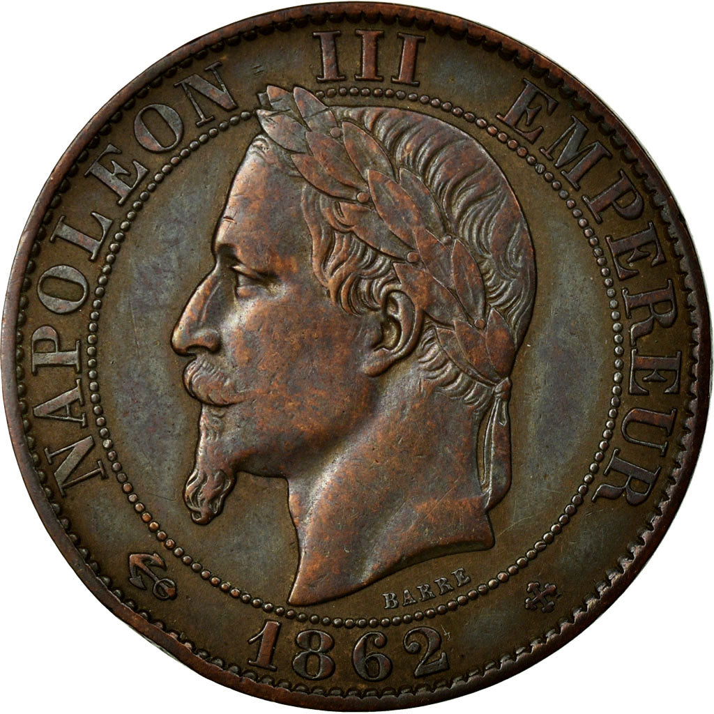 Coin, France, Napoleon III, Napoléon III, 5 Centimes, 1862, Strasbourg