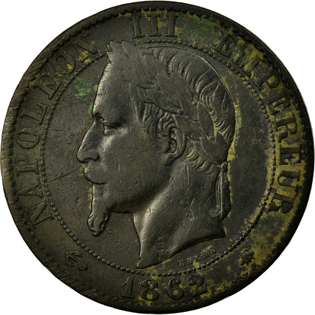 Munten, Frankrijk, Napoleon III, Napoléon III, 5 Centimes, 1862, Paris, FR