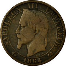 Coin, France, Napoleon III, Napoléon III, 5 Centimes, 1864, Bordeaux