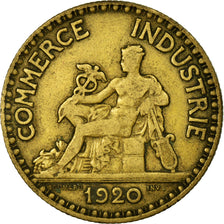 Coin, France, Chambre de commerce, 2 Francs, 1920, Paris, VF(30-35)