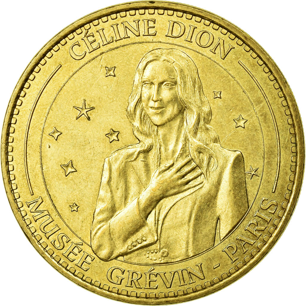 Francia, Token, Touristic token, 75/ Paris - Musée Grévin - Céline Dion, Arts