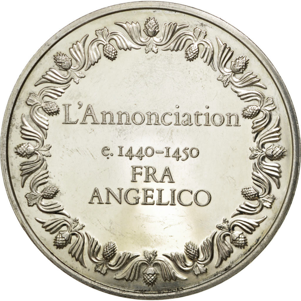 FRANCE, Arts & Culture, French Fifth Republic, Medal, MS(60-62), Silver, 50,...