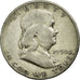 Coin, United States, Franklin Half Dollar, Half Dollar, 1950, U.S. Mint, Denver