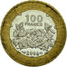 Coin, Central African States, 100 Francs, 2006, Paris, EF(40-45), Bi-Metallic