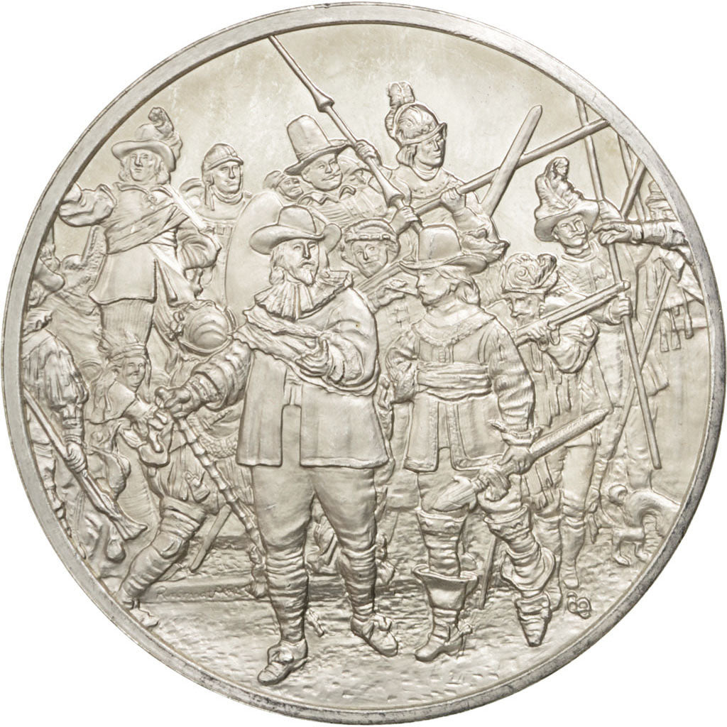 FRANCE, Arts & Culture, French Fifth Republic, Medal, MS(60-62), Silver, 50,...