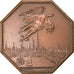 France, Token, Chambre de Commerce de Rouen, 1802, Lecomte, AU(55-58), Bronze