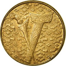 Coin, Malaysia, Ringgit, 1989, VF(30-35), Aluminum-Bronze, KM:54