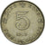 Monnaie, Hong Kong, Elizabeth II, 5 Dollars, 1988, TTB, Copper-nickel, KM:56