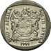 Moneda, Sudáfrica, 2 Rand, 1991, EBC, Níquel chapado en cobre, KM:139