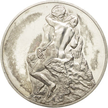 FRANCE, Arts & Culture, French Fifth Republic, Medal, MS(60-62), Silver, 50,...