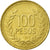 Moneta, Colombia, 100 Pesos, 1994, EF(40-45), Aluminium-Brąz, KM:285.1