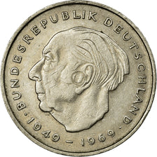 Coin, GERMANY - FEDERAL REPUBLIC, 2 Mark, 1974, Karlsruhe, EF(40-45)