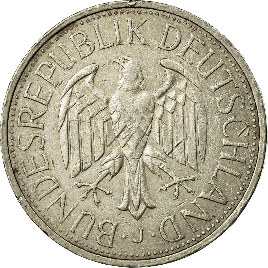 Moneta, GERMANIA - REPUBBLICA FEDERALE, Mark, 1982, Hambourg, BB, Rame-nichel