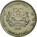 Moneta, Singapur, 50 Cents, 1989, British Royal Mint, EF(40-45), Miedź-Nikiel