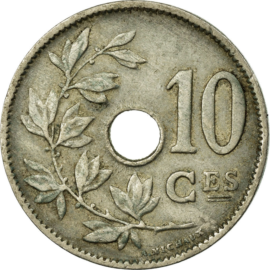 Munten, België, 10 Centimes, 1928, FR, Copper-nickel, KM:85.1