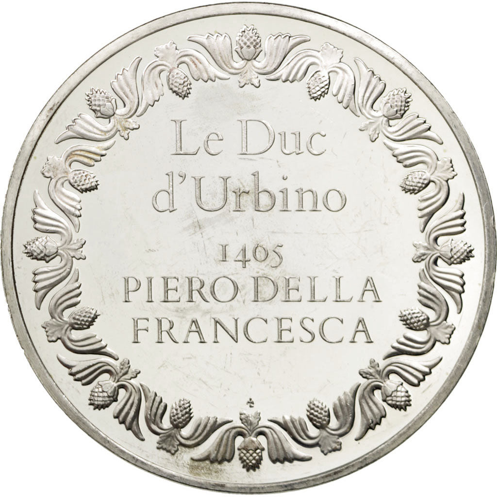 FRANCE, Arts & Culture, French Fifth Republic, Medal, MS(60-62), Silver, 50,...