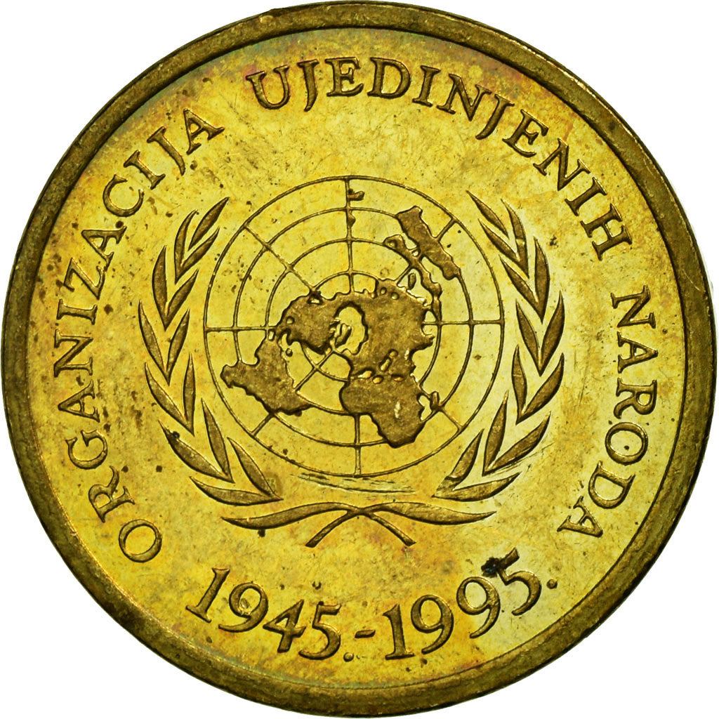 Monnaie, Croatie, 10 Lipa, 1995, TTB, Brass plated steel, KM:38