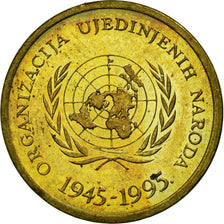 Monnaie, Croatie, 10 Lipa, 1995, TTB, Brass plated steel, KM:38