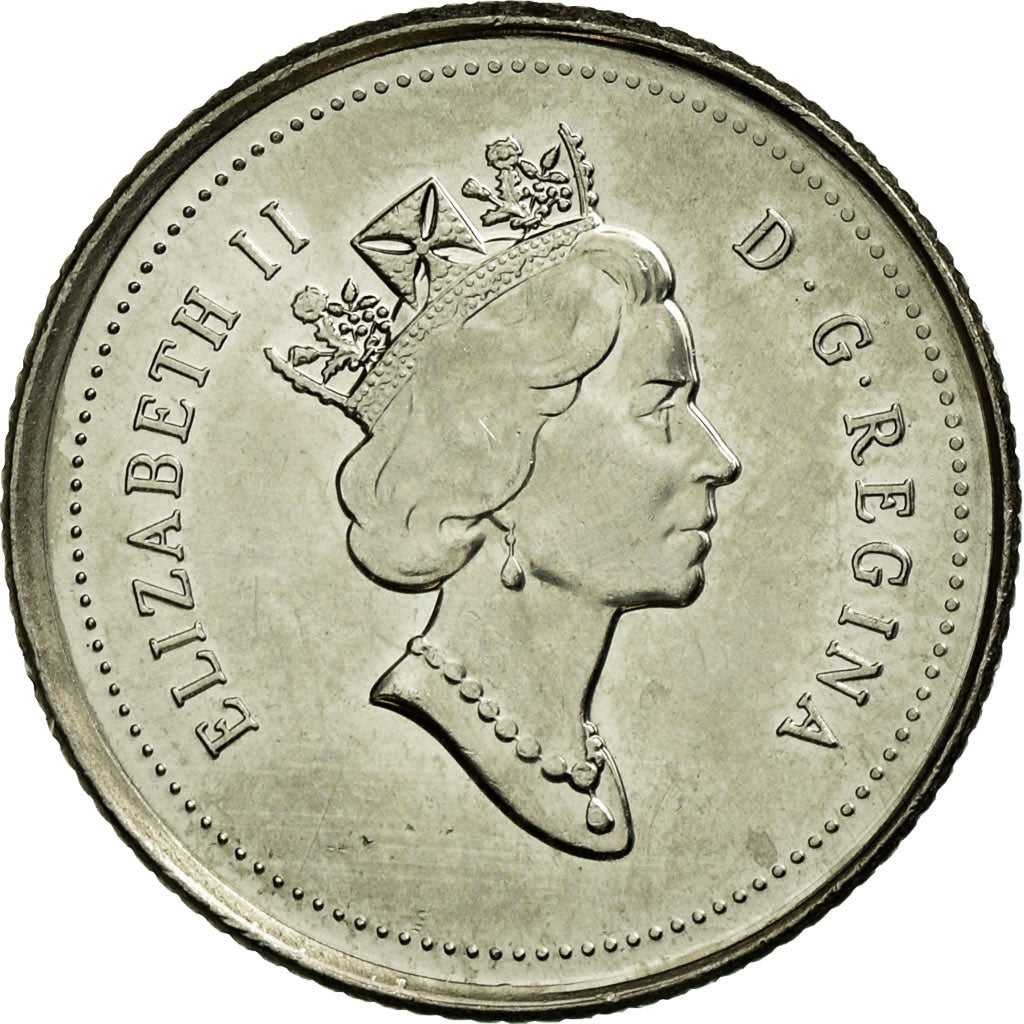 Munten, Canada, Elizabeth II, 10 Cents, 1997, Royal Canadian Mint, Ottawa, PR