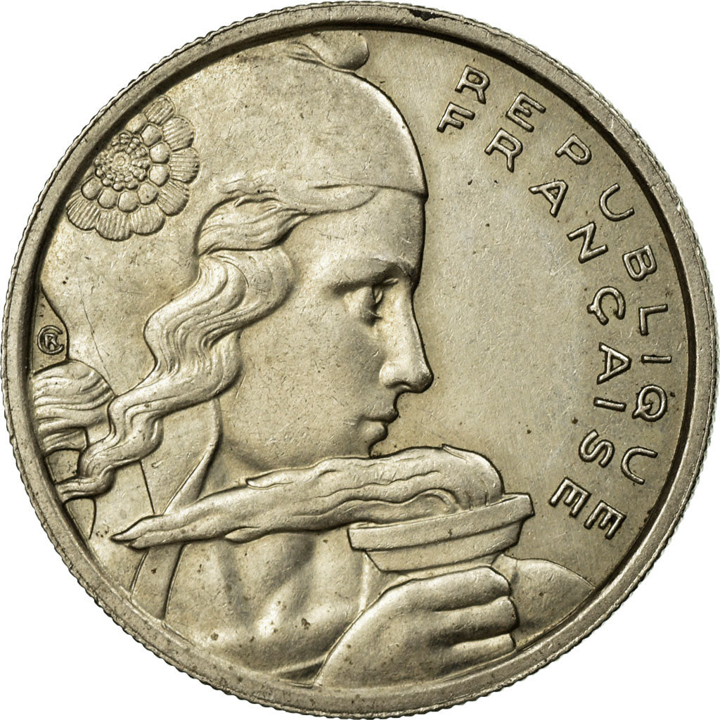 Moneta, Francja, Cochet, 100 Francs, 1956, EF(40-45), Miedź-Nikiel, KM:919.1