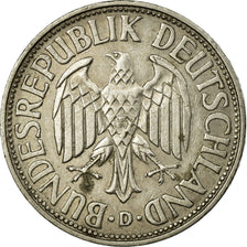 Moneta, GERMANIA - REPUBBLICA FEDERALE, Mark, 1966, Munich, MB+, Rame-nichel