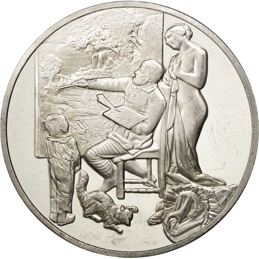 L'Atelier de Gustave Courbet, Médaille