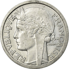 Moneda, Francia, Morlon, 2 Francs, 1959, Paris, MBC, Aluminio, KM:886a.1