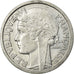 Moneda, Francia, Morlon, 2 Francs, 1959, Paris, MBC, Aluminio, KM:886a.1
