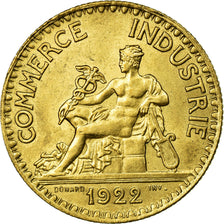 Coin, France, Chambre de commerce, 2 Francs, 1922, Paris, AU(55-58)