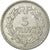 Moneda, Francia, Lavrillier, 5 Francs, 1945, Beaumont - Le Roger, MBC, Aluminio