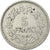 Moneda, Francia, Lavrillier, 5 Francs, 1945, Castelsarrasin, MBC, Aluminio