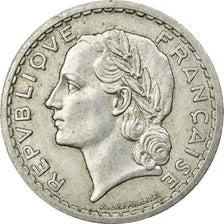 Monnaie, France, Lavrillier, 5 Francs, 1946, Castelsarrasin, TTB, Aluminium