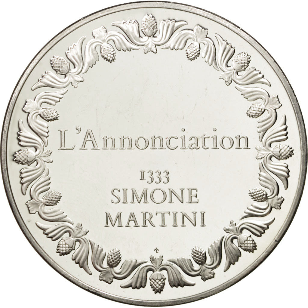 FRANCE, Arts & Culture, French Fifth Republic, Medal, MS(60-62), Silver, 50,...
