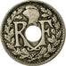Moneta, Francia, Lindauer, 5 Centimes, 1922, Poissy, BB, Rame-nichel, KM:875