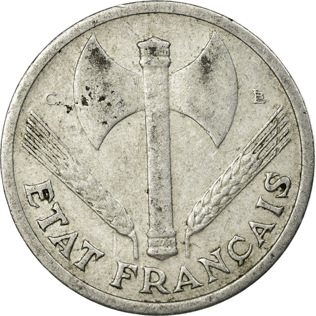 Münze, Frankreich, Morlon, Franc, 1944, Castelsarrasin, S, Aluminium