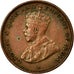 Coin, Ceylon, George V, Cent, 1923, EF(40-45), Copper, KM:107