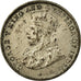 Moeda, Ceilão, George V, 10 Cents, 1917, EF(40-45), Prata, KM:104