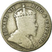 Coin, Ceylon, Edward VII, 25 Cents, 1910, EF(40-45), Silver, KM:98