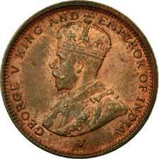 Coin, Ceylon, George V, 1/2 Cent, 1912, EF(40-45), Copper, KM:106