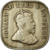 Coin, Ceylon, Edward VII, 5 Cents, 1910, VF(30-35), Copper-nickel, KM:103