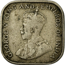 Coin, Ceylon, George V, 5 Cents, 1920, VF(30-35), Copper-nickel, KM:108