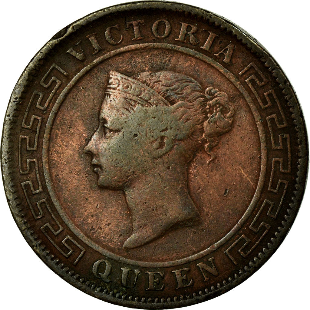Coin, Ceylon, Victoria, Cent, 1870, VF(20-25), Copper, KM:92