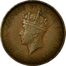 Coin, Ceylon, George VI, Cent, 1942, VF(30-35), Copper, KM:111