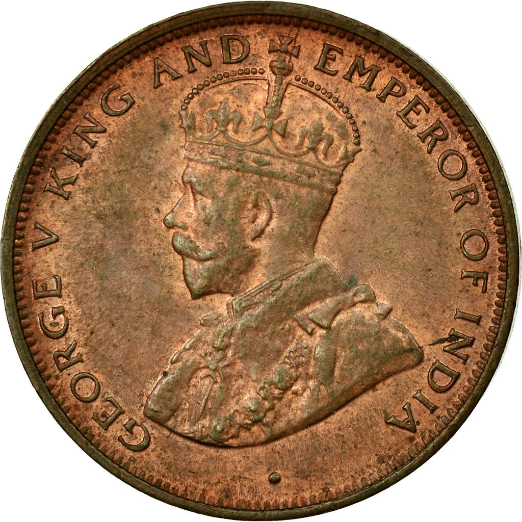 Moeda, Ceilão, George V, Cent, 1912, EF(40-45), Cobre, KM:107