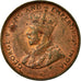 Monnaie, Ceylon, George V, Cent, 1912, TB+, Cuivre, KM:107
