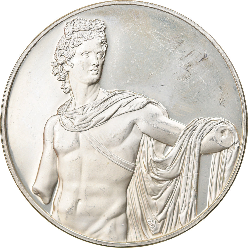 Francia, Medal, French Fifth Republic, Arts & Culture, EBC+, Plata