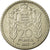 Moneda, Mónaco, Louis II, 20 Francs, Vingt, 1947, Poissy, EBC, Cobre - níquel