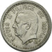 Coin, Monaco, Louis II, 2 Francs, Undated (1943), Poissy, VF(30-35), Aluminum