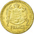 Moeda, Mónaco, 2 Francs, Undated (1943), Poissy, AU(55-58), Cobre-Alumínio