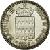 Münze, Monaco, 10 Francs, 1966, ESSAI, VZ, Silber, KM:E56, Gadoury:MC155